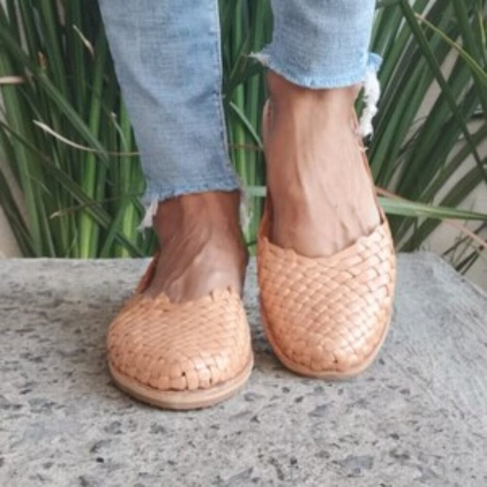 Genuine Leather Huarache Sandal